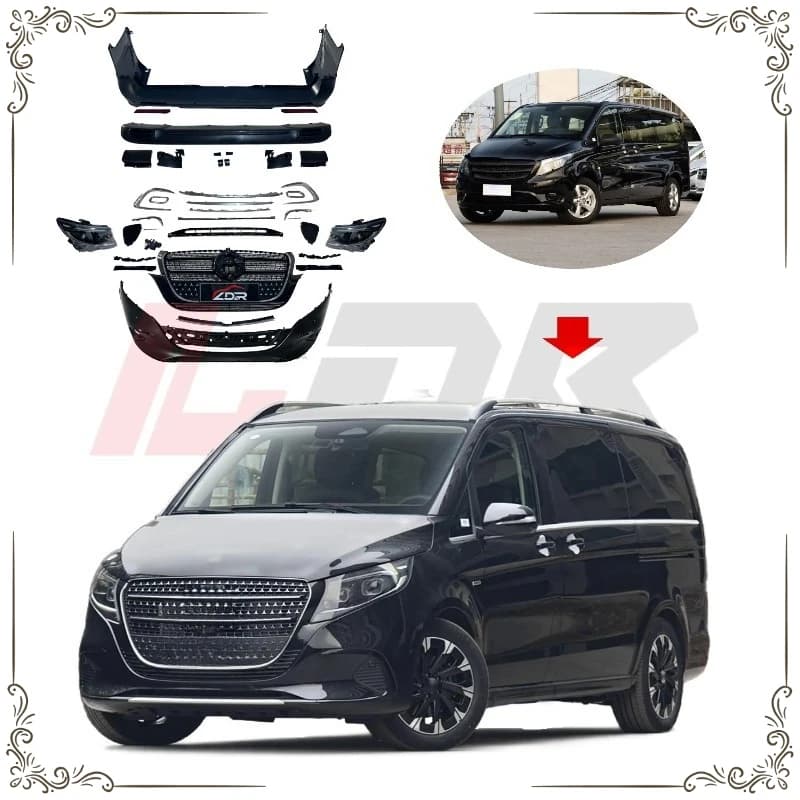 C-2026 New Arrival For V-class W447 Vito/viano 2014-2023 Upgrade To 2025 W447 Car Accessories Grilles