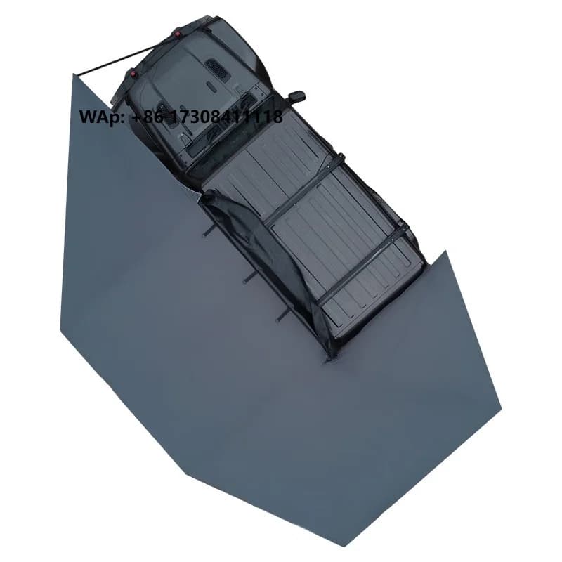 Hardtop Car Roof Tent with Sky Screen Windows Rapid Installation for All Terrain Vehicles and SUVs