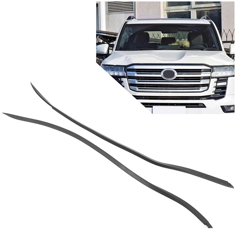 Front Windshield A-pillar Rubber Seal Strip A-pillar Noise Reduction Sealing Strips For Toyota Land Cruiser 300 LC300 2022-2026