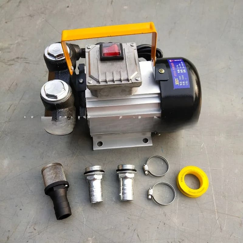 Diesel Pump 220v550w Self-priming  1 Inch Connector Oil Hydraulic Oil Pump     Accesorios Para Auto Tools