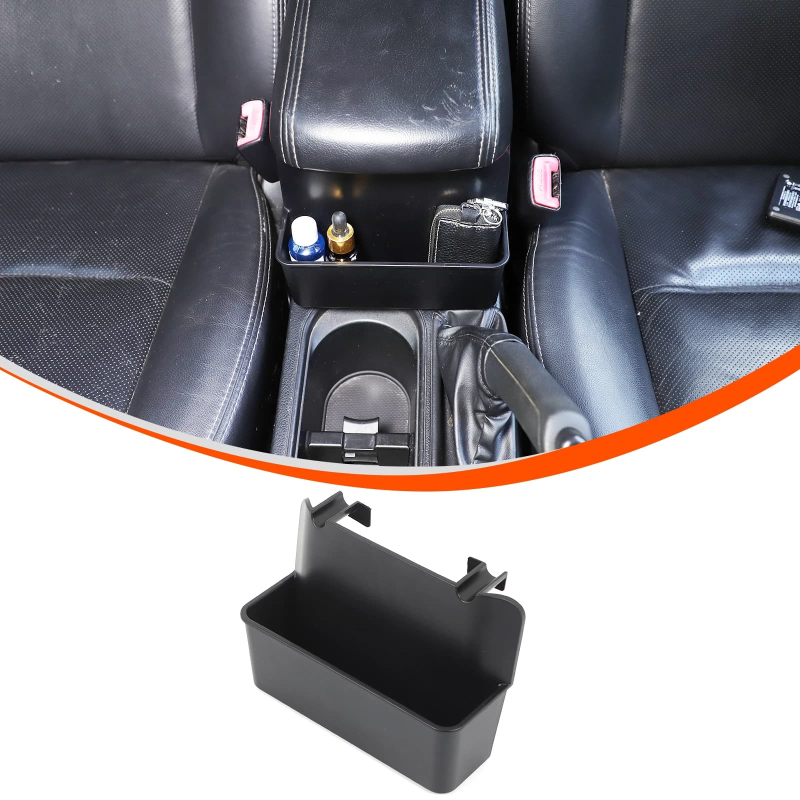 ABS   Center Console armrest Front Storage box Tray For 2013-2018 Subaru Forester  Car Interior  Organizer Accessories