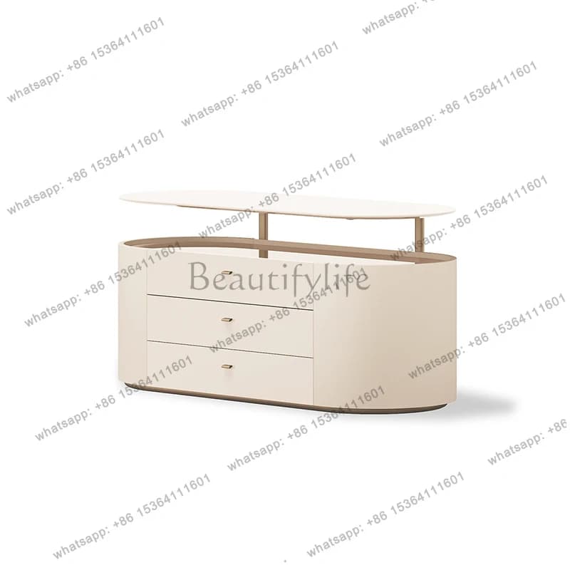 Modern simple chest of drawers storage cabinet bedroom bedside table design home living room Italian locker