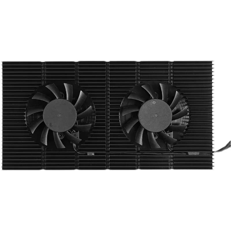 Graphics card backplane radiator RTX3090 graphics card significant other fan video memory cooling 3080/3070 external radiator
