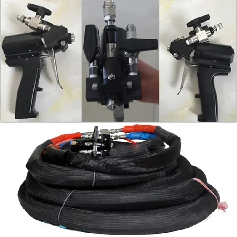 Hot SalesElectric Heating Hose Rubber Hose For Polyurethane Spray 15 Meter
