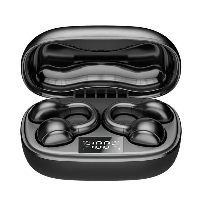 Wireless ear clip Bluetooth headset Super long battery life noise reduction bone conduction sports headset