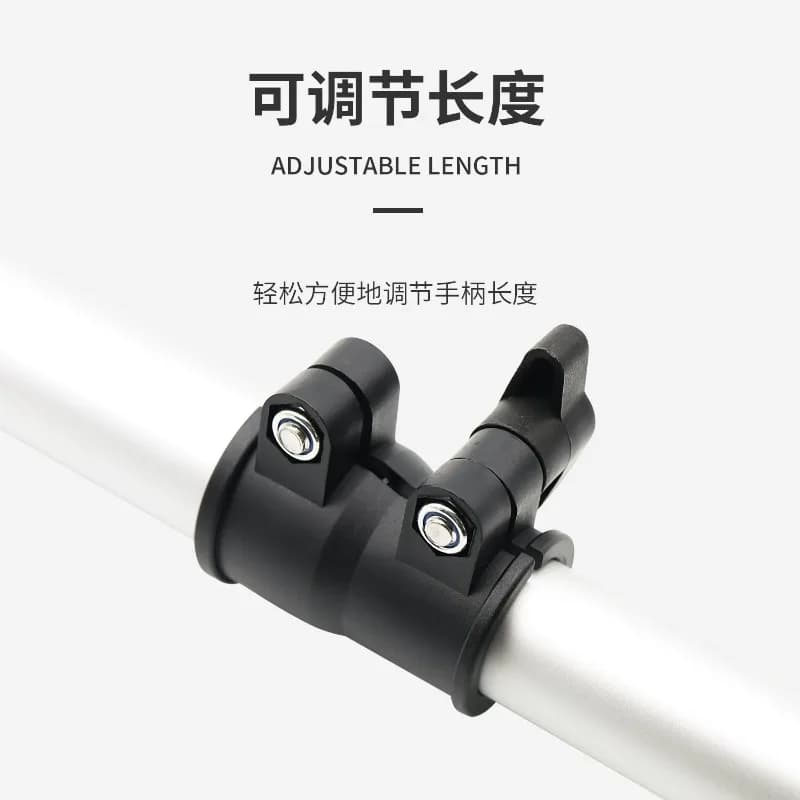 Throttle Control Extension Rod Outboard Engine Handle Adjustable Telescopic Aluminum Alloy