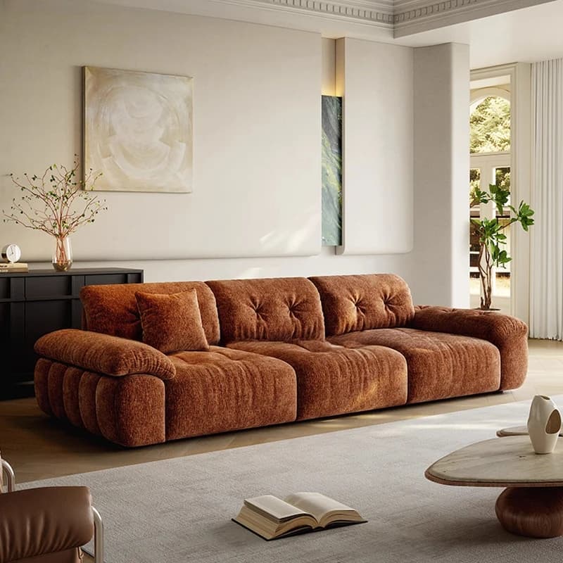 Modern Luxury Italian Sofas Plush Apartment Minimalist Relax Armchairs Sofas Massage Bedrooms Fauteuil Salon Home Furniture