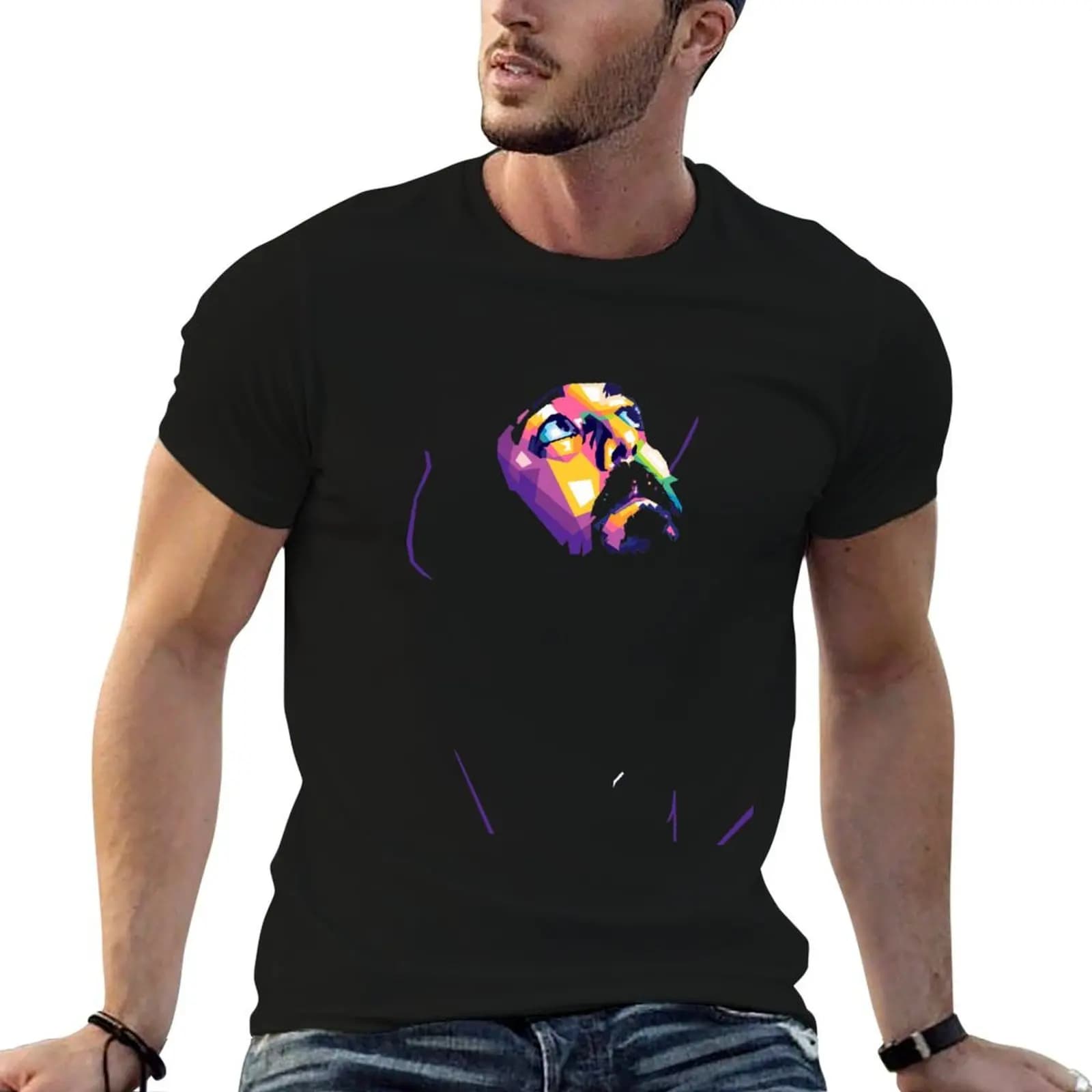 Daron Malakian T-Shirt Classic Graphic Short Sleeve Top