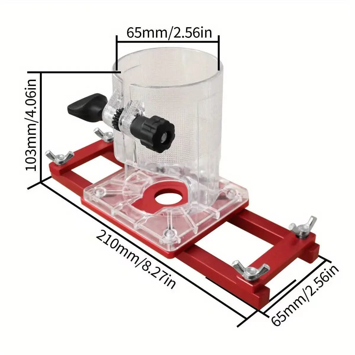 L-HT110-3 2-in-1 Invisible Fastening Slotting Bracket Center Slotting Suitable for Cabinet Furniture Woodworking Slotting