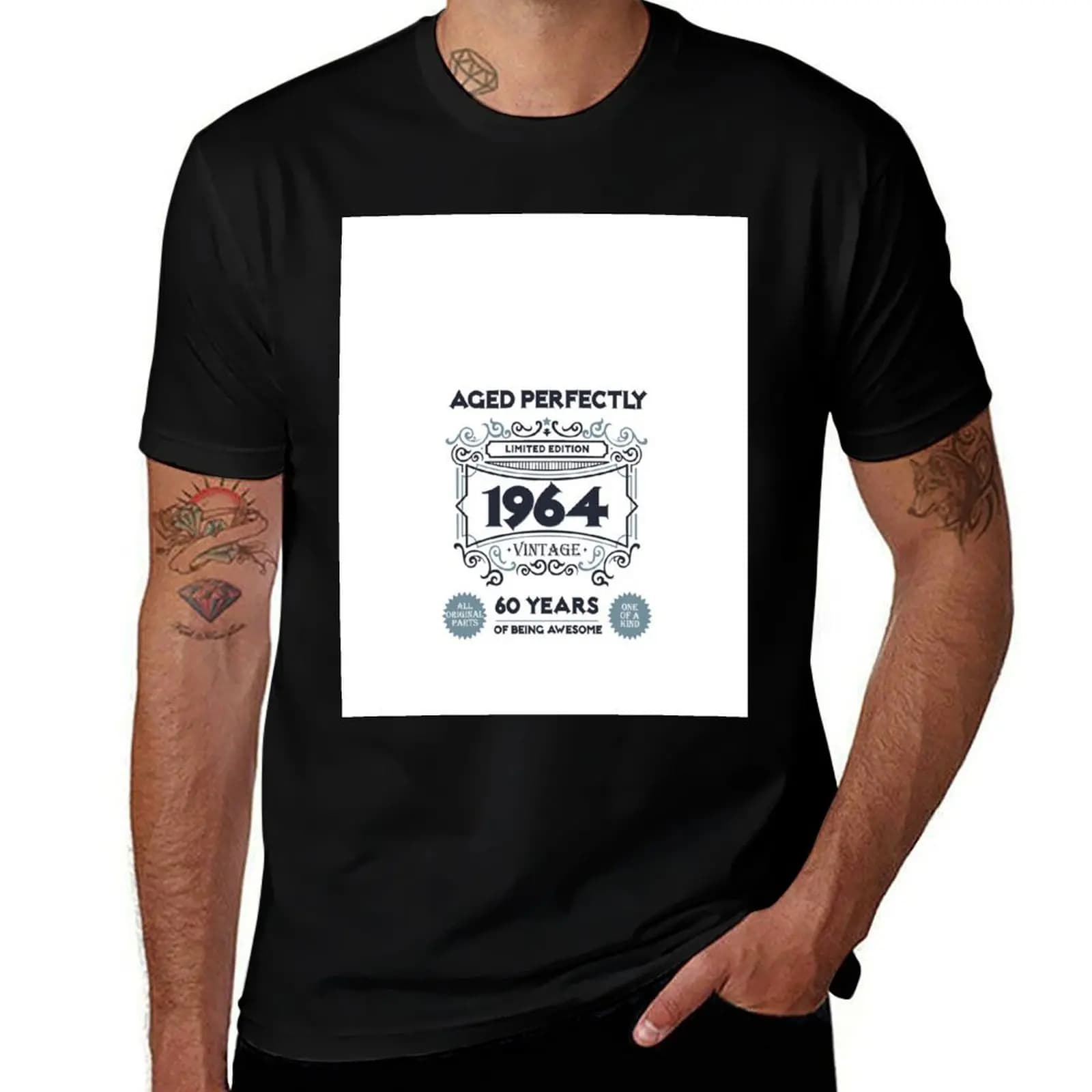 Legend Aged Perfectly Born in December 1964 Limited Edition, 60th Birthday Gift 60 years of Being Awesome Vintage Turnin T-Shirt