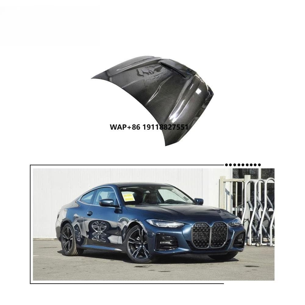 Dry Carbon Fiber Engine Hood for  4 Series G22 G23 2 Door 2021-2023