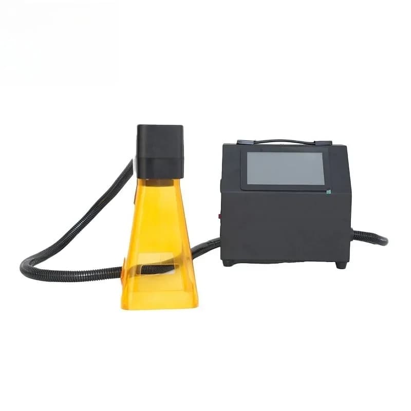Hand-held lettering machine, portable engraving machine, graphite steel frame aluminum parts
