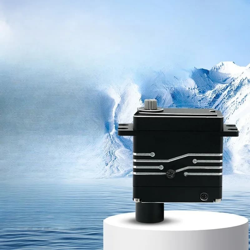 Drone rudder surface control servo anti-interference magnetic code