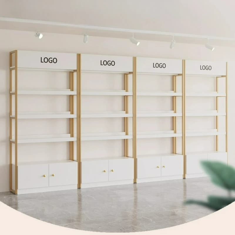 LTT Beauty Salon Product Shelf Nail Art Shelf Skin Care Cosmetics Multi-layer Display Cabinet