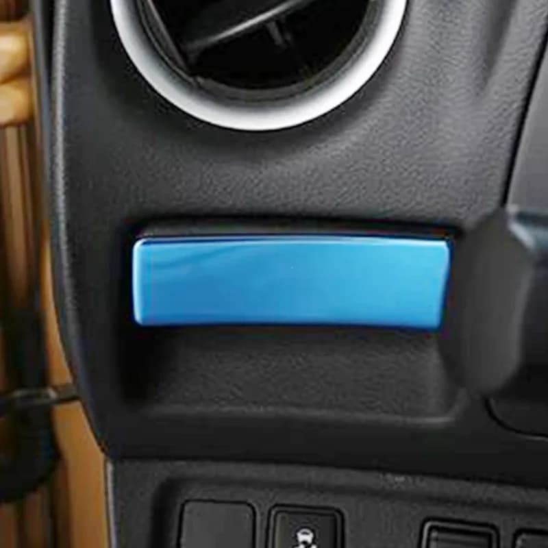 For Nissan Terra 2018-2022 Stainless steel Car copilot Front water cup frame Handle Cover Trim accessories 1pcs