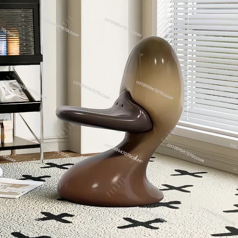 Animal Plastic Art Low Stool, Designer Creative Living Room Decorative Side Stool