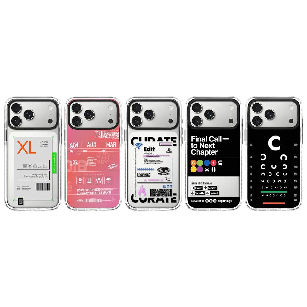 XL 2.0 Acrylic White Border Phone Cover for IPhone 12 13 14 15 16 17 Pro Max Case for IPhone 17 Air