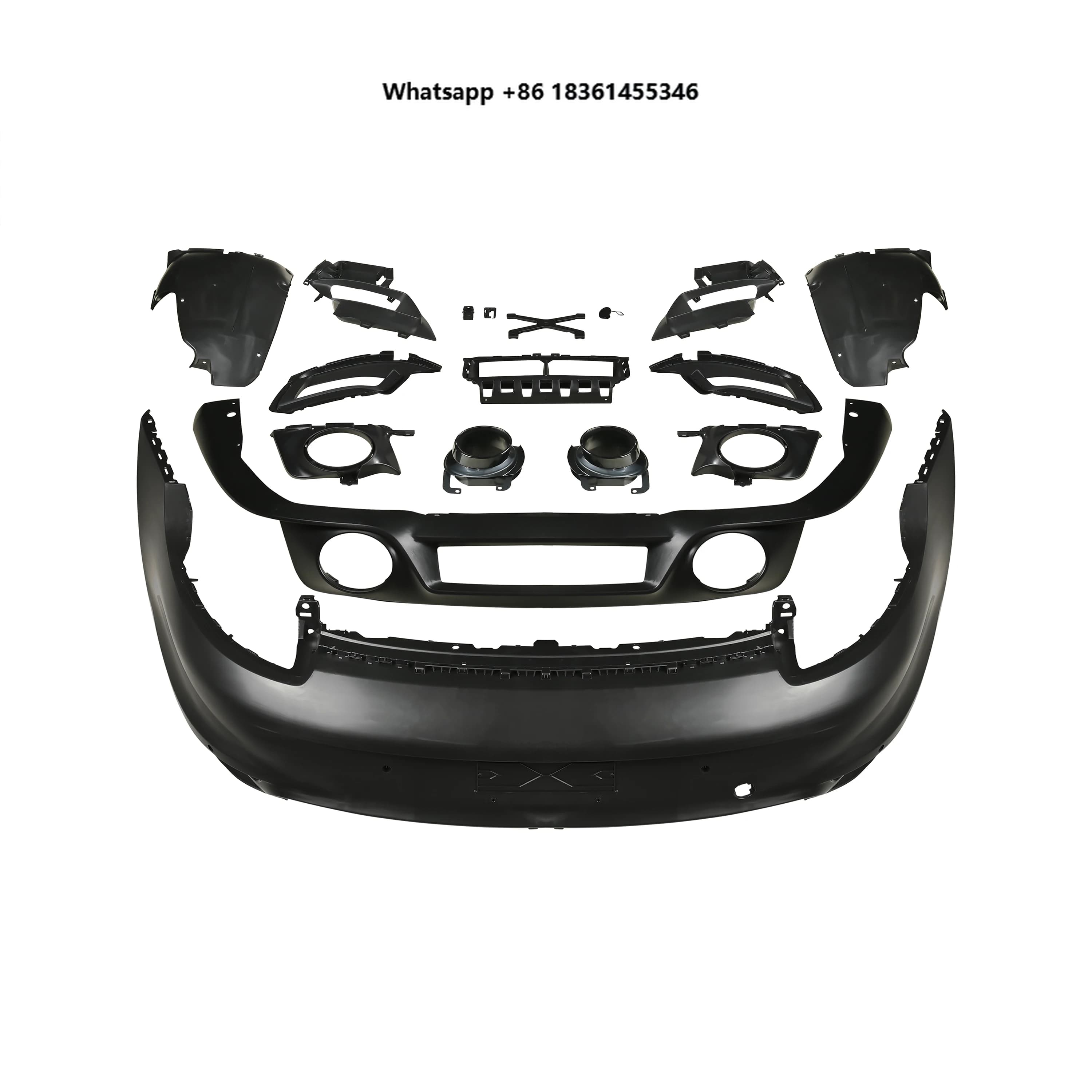 KM  for 2019-2023  992.1 Carrera Upgrade Bodykit  Turbo SD Style New High Rear Bumper Rear Diffuser Plastic