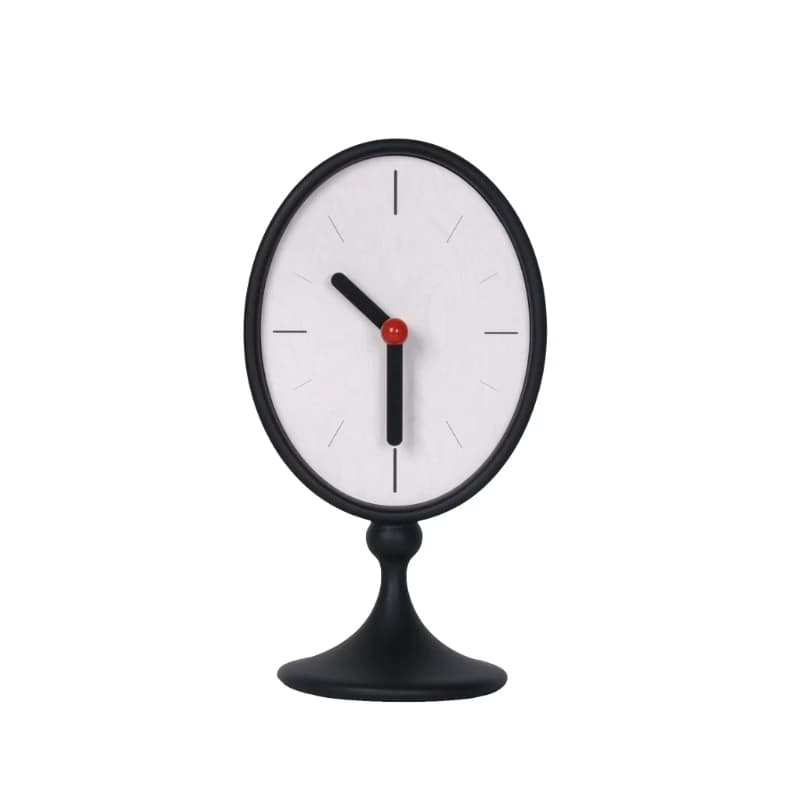 Small clock ornament table desktop living room high-end high-value Internet celebrity desktop clock