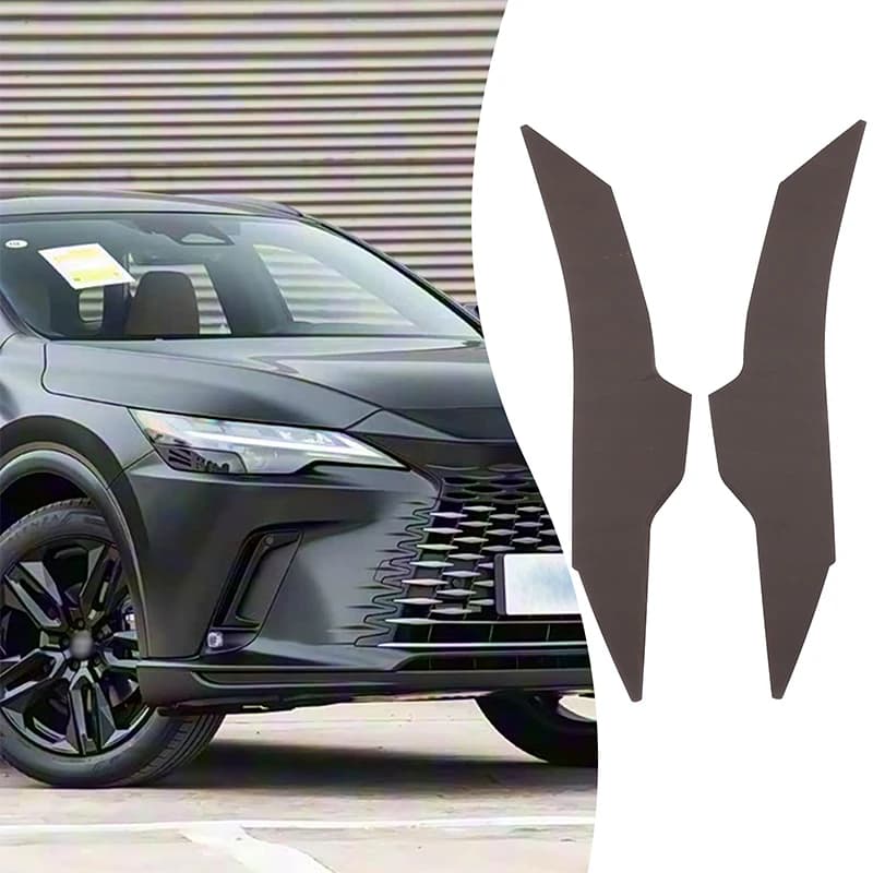2piece set TPU black For Lexus RX300 2026 car headlight film decorative sticker car exterior protection accessories
