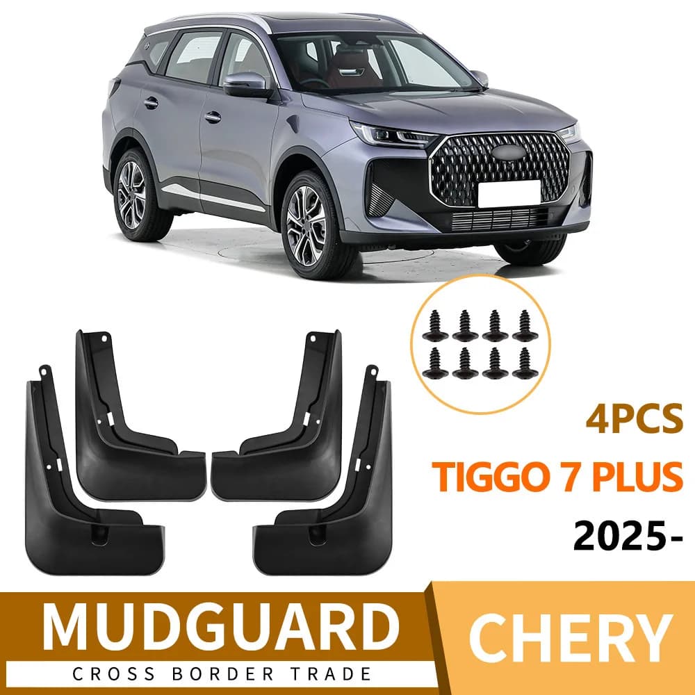 For Chery Tiggo Tiggo 7L PLUS 2025 car tire fender fender skin car fender mud flaps car accessories