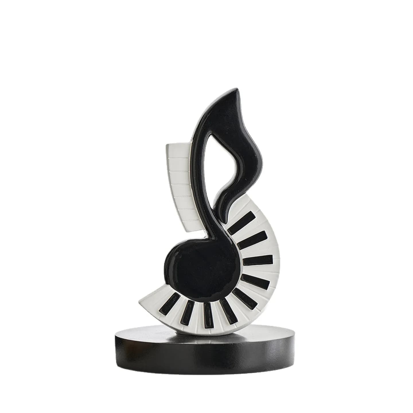 DSA simple modern music note model ornament living room wine cabinet TV cabinet office desktop resin ornament