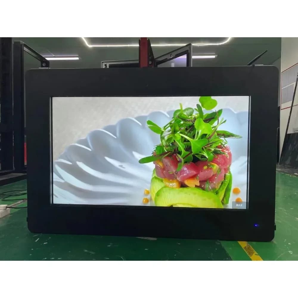 Digital Signage And Displays Wall-mounted 32-inch Waterproof Outdoor LCD Display