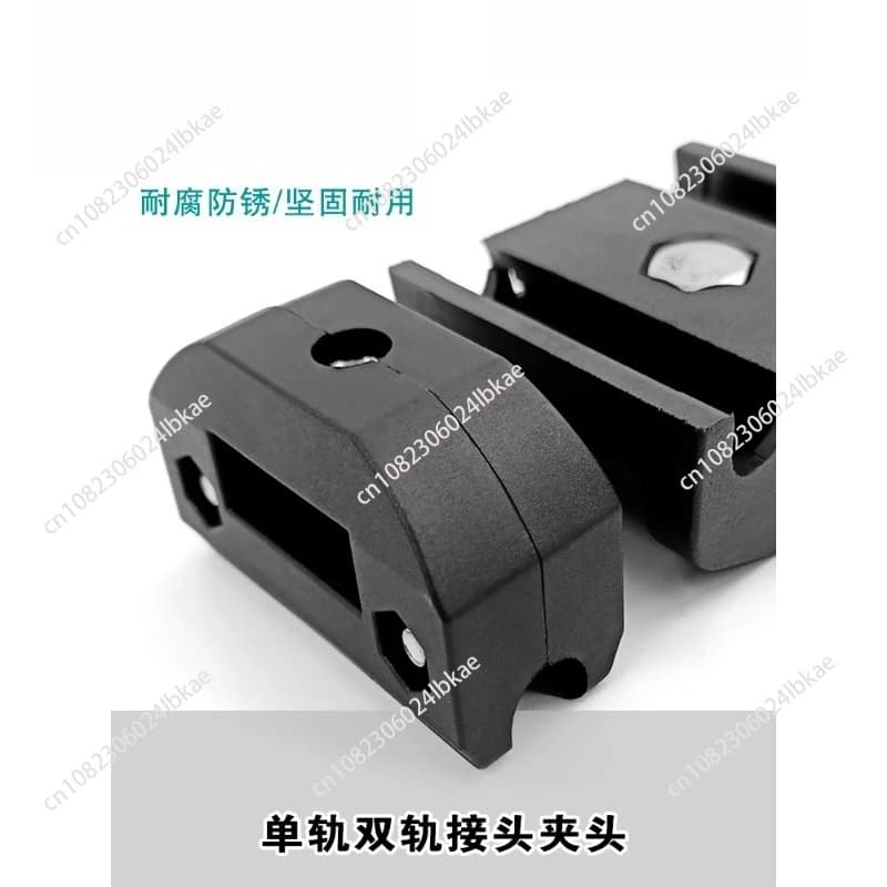 Assembly Line Conveyor Accessories Guardrail Bracket Round Monorail Clamp/square Monorail Clamp/double Rail Clamp