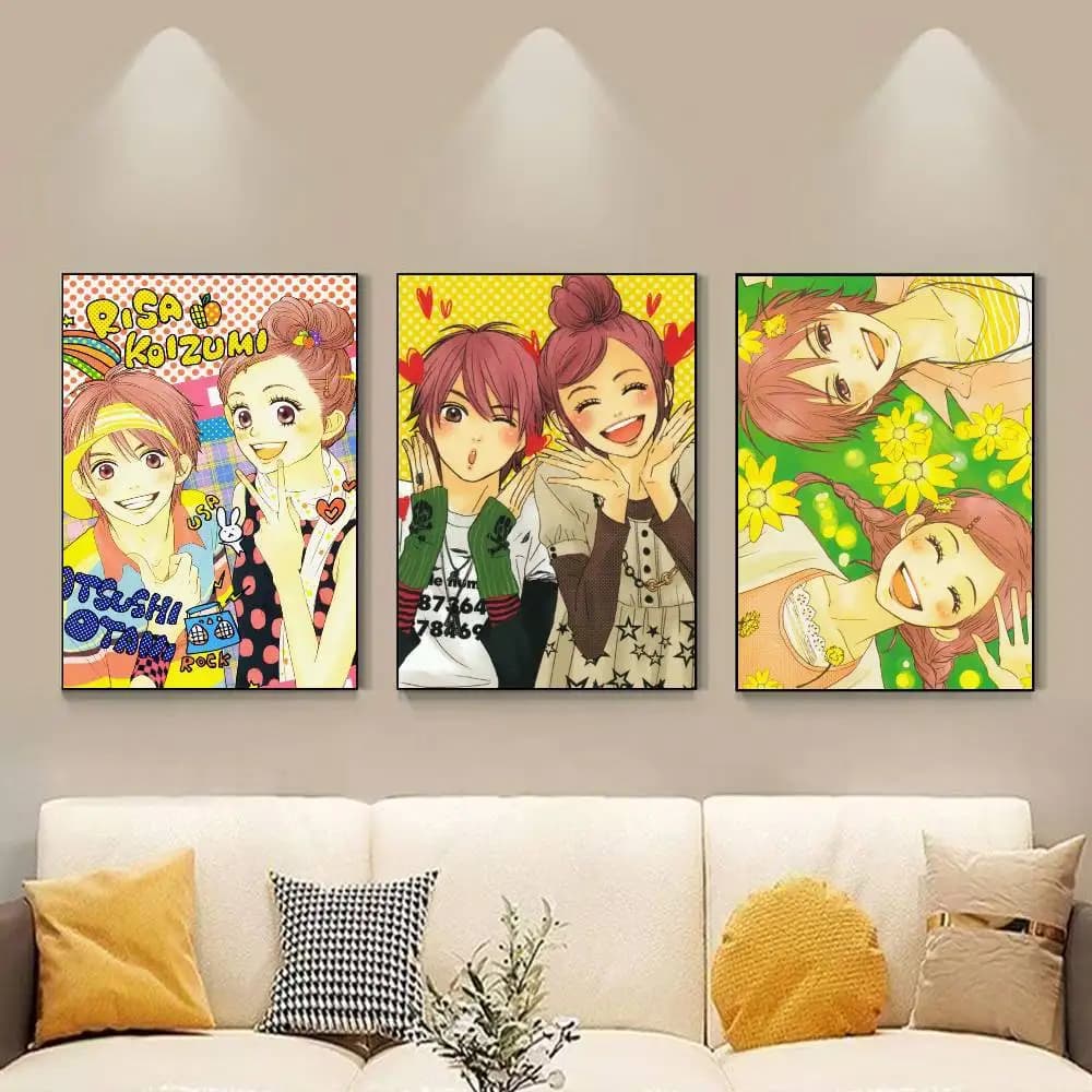 Manga L-Lovely Complex Poster HD Self Adhesive Waterproof Wall Art Ideal for Home Office Dorm Gift