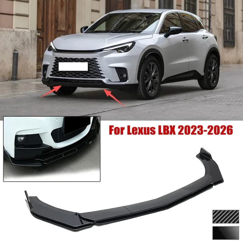 5pcs Front Bumper Shovel For Lexus LBX 2023-2026 Spoiler Front Bumper Deflector Anti Scratch Protection Device Accessories