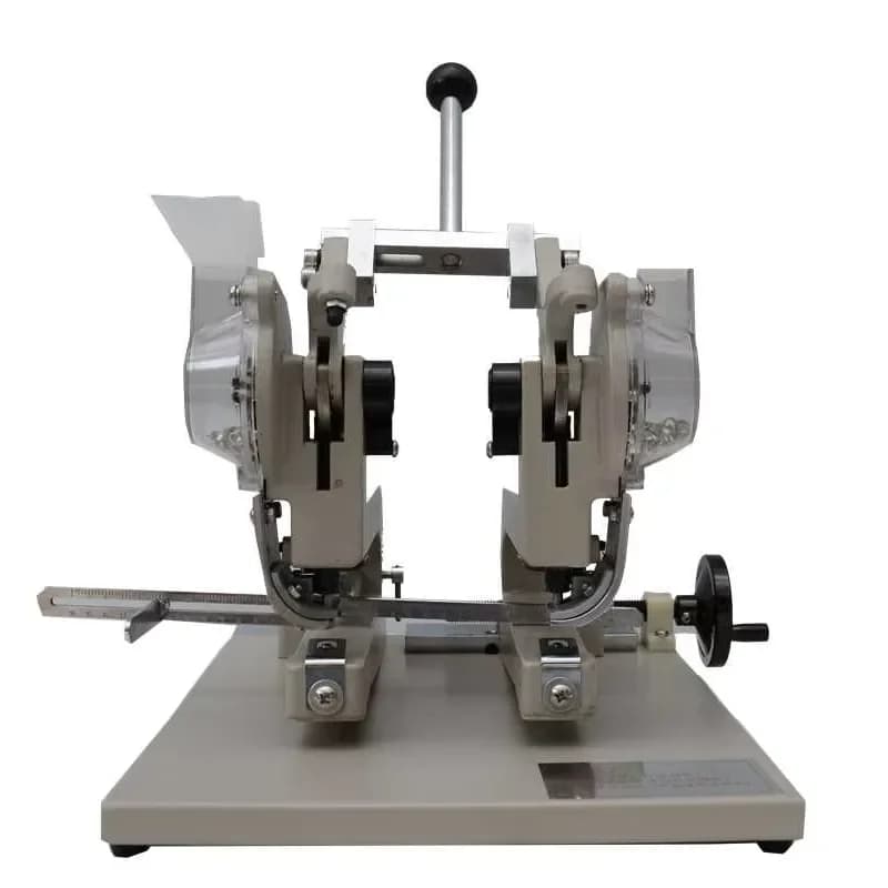 Manual Double Head Eyeletting Machine Punching Machine Banner Grommet Machine Eyelet Hole Punching