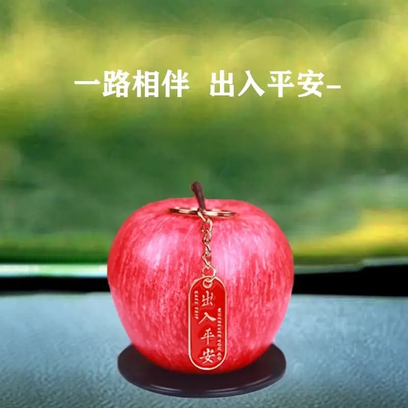 Car center console decoration cute lucky shake head car perfume ornament new men
