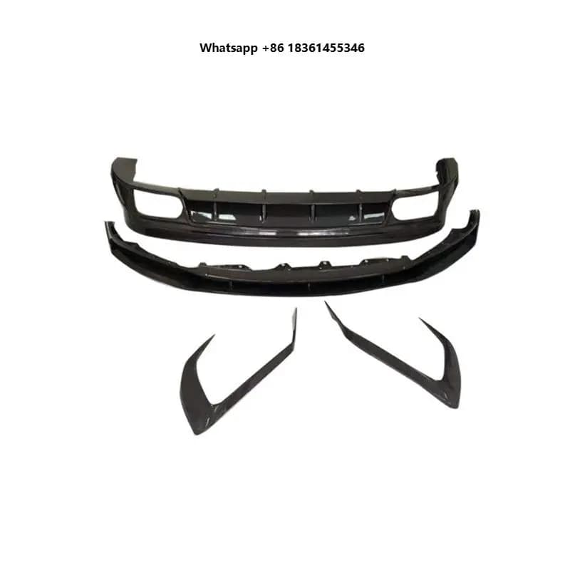 For  Levante Bodykit 2016-2022 Front Lip Splitter Rear Diffuser Canards Carbon Fiber Body Kit Parts Fits