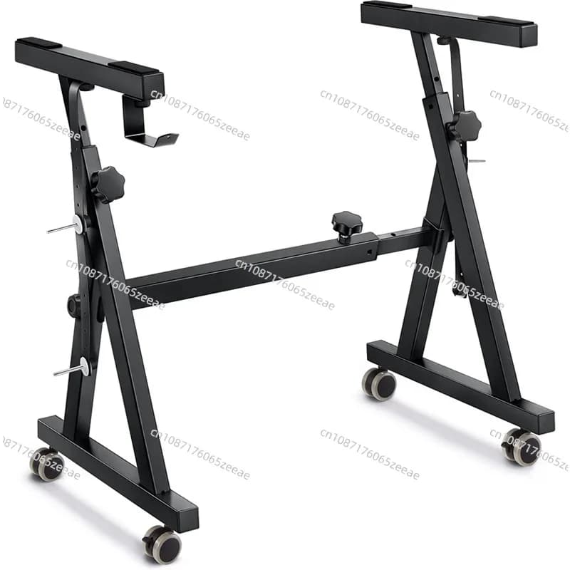 Model Z Heavy Duty Piano StandAdjustable Portable Piano Keyboard StandFor 54, 61 and 88 KeysElectronic Keyboard Stand