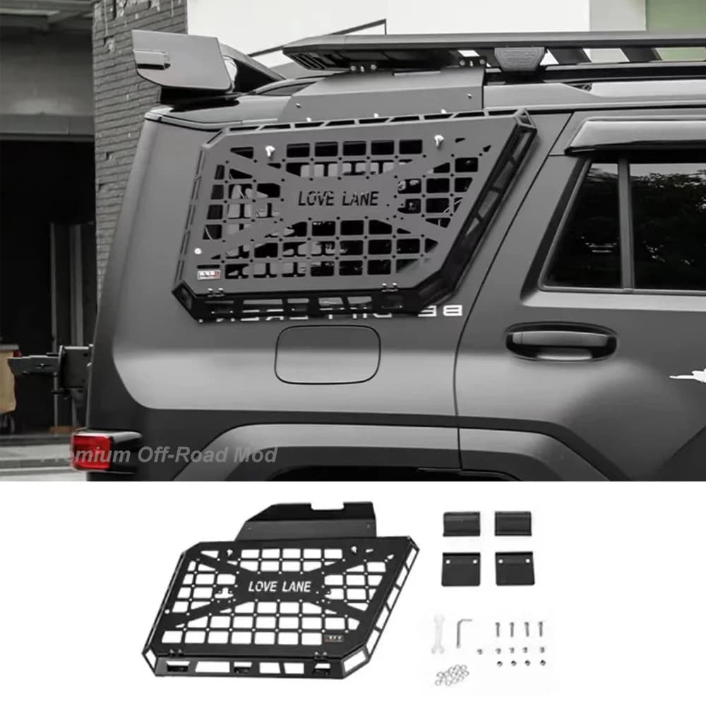 For 2024-2026 Tank 700 HiT4-T Side Window Armor Mesh Car Window Armor Mesh Protective Net Modification Side Mount Net Accessory