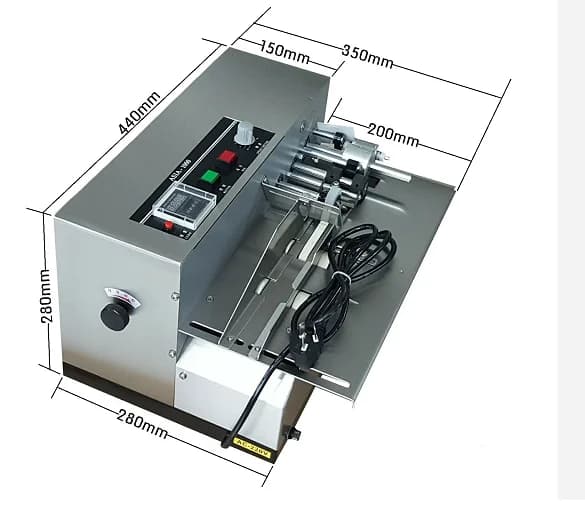 MY380 Solid Ink Roll Automatic Expiry Date Printer for Bags