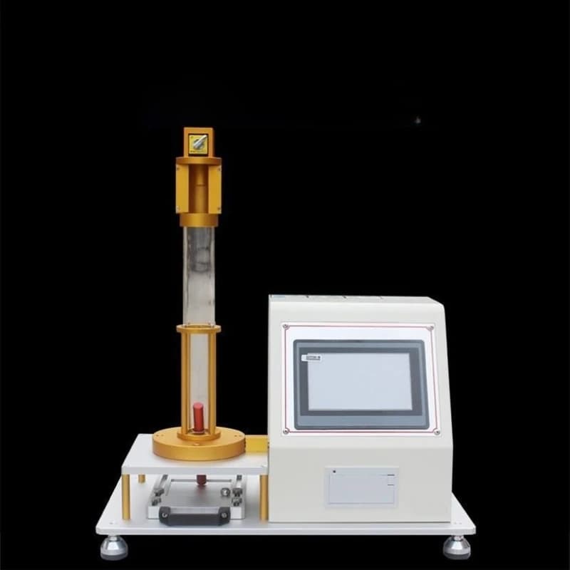 Sponge rebound tester, foam soft material elastic rate tester, mattress rubber ball elastic testing machine