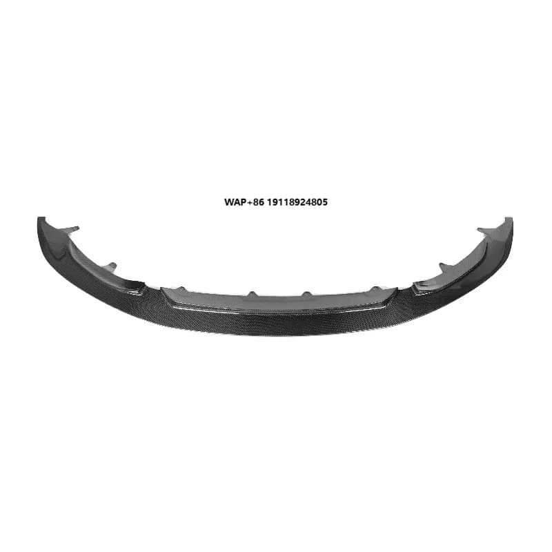 Real Carbon Fiber Front Lip F80 F82 GT4 Style for  M4 M3 F80 F82 Bumper Lip for  M3 F80 M4 F82 F83 2014-2019