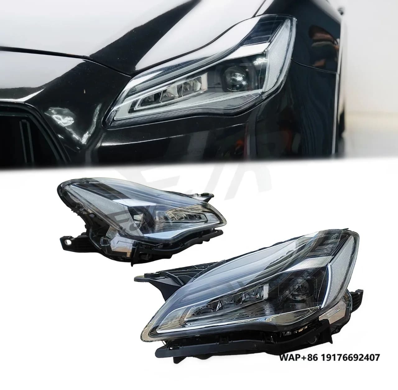 For’Maserati Quattroporte 13-17 Upgrade 22 LED Headlights