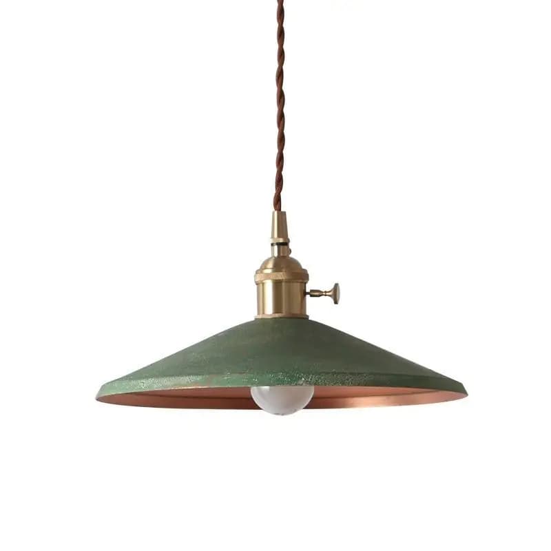 American vintage industrial style handcrafted distressed brass restaurant chandeliers