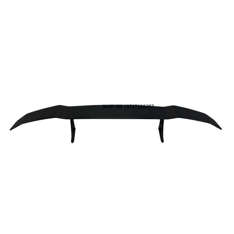 Hot Sale V Style Carbon Spoiler Rear Wing Car Bumper Lip Auto Parts for LP580 LP610
