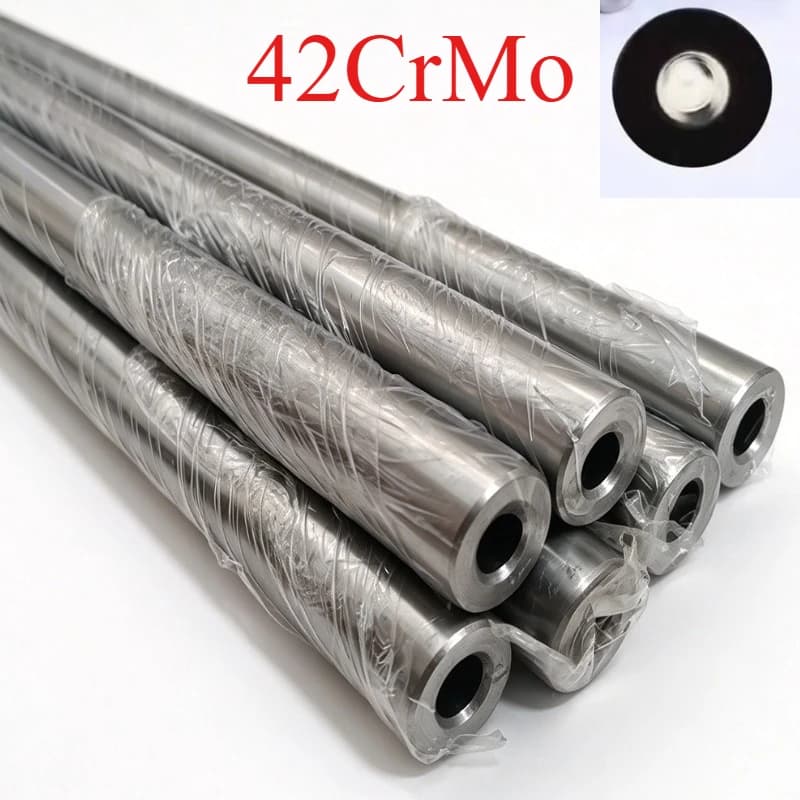 42CrMo High Pressure Hydraulic Pipe, Seamless Steel Precision Tubing, OD 12mm 16mm ID 5mm-12mm, Mechanical Hardware Parts