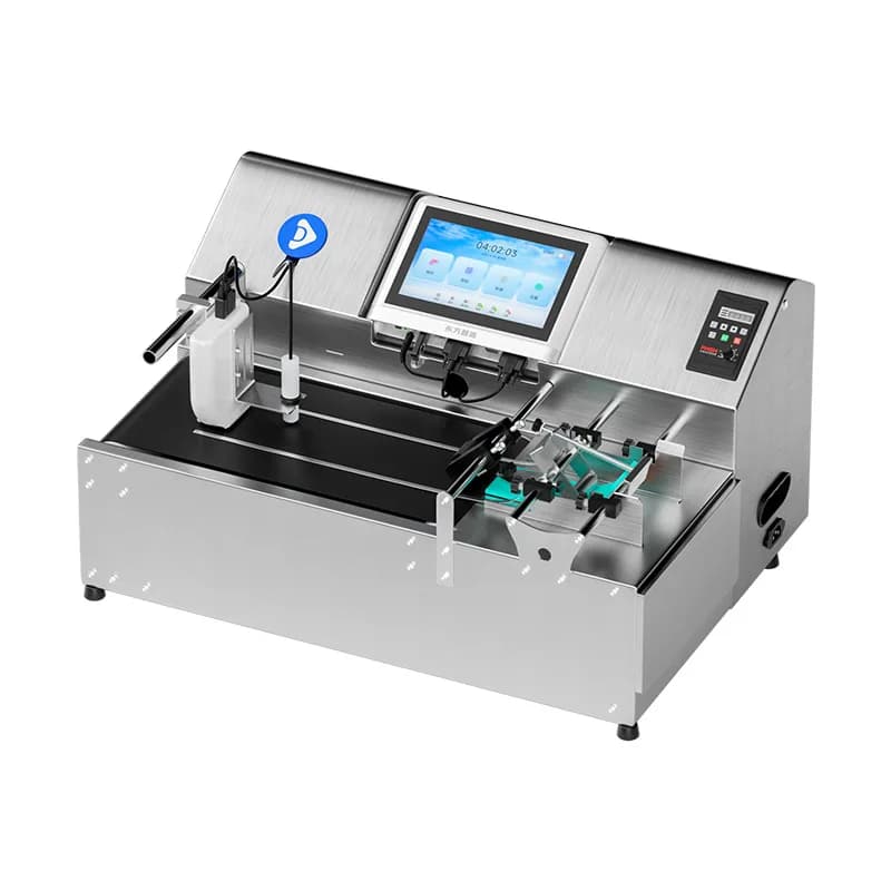 U7 Inkjet Coding Paging Machine TIJ Thermal Inkjet Head 7 Inch Touchscreen Linux OS 1200dpi Plastic Bag Label Card Paging