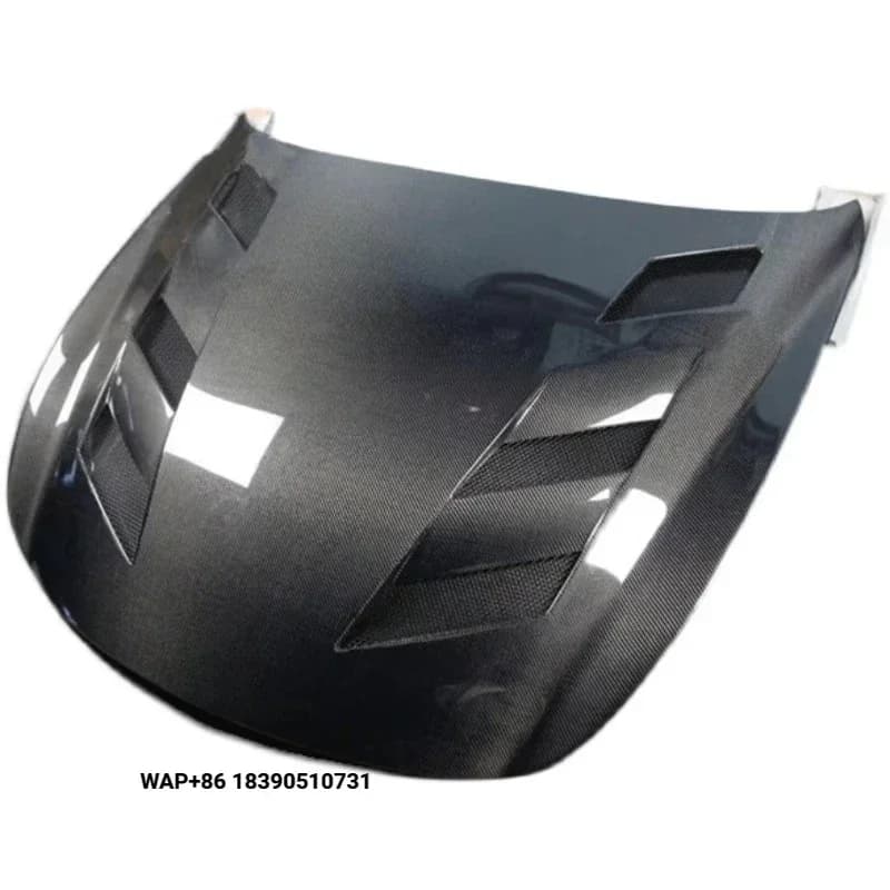 Bsi Style New Carbon Fiber Front Engine Bonnet Hood for 2008-2014 Infiniti G37 G37x 2D V2 Coupe Sedan