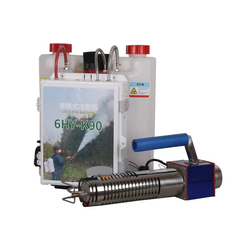 Greenhouse Agricultural Orchard Fruit Trees Farm Crops Pest Control Knapsack Sprayer  Powered Cold Fog Machine
