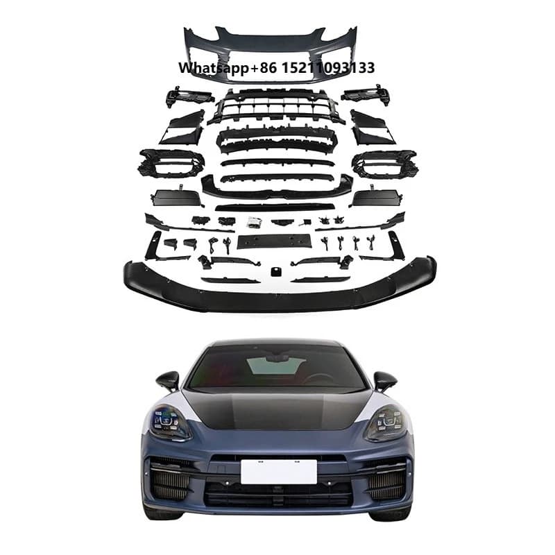 2017-2023 Car Modification Upgrade 2025 976 Front Bumper Daytime Running Lights for Panamera 971