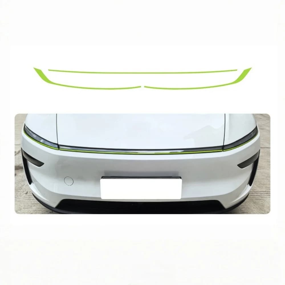 Car Headlight Decoration Stickers For Tesla Model 3 Highland 2024-2026 Model Y 2025-2026 Model Y Juniper 2026 Trim Strip Color