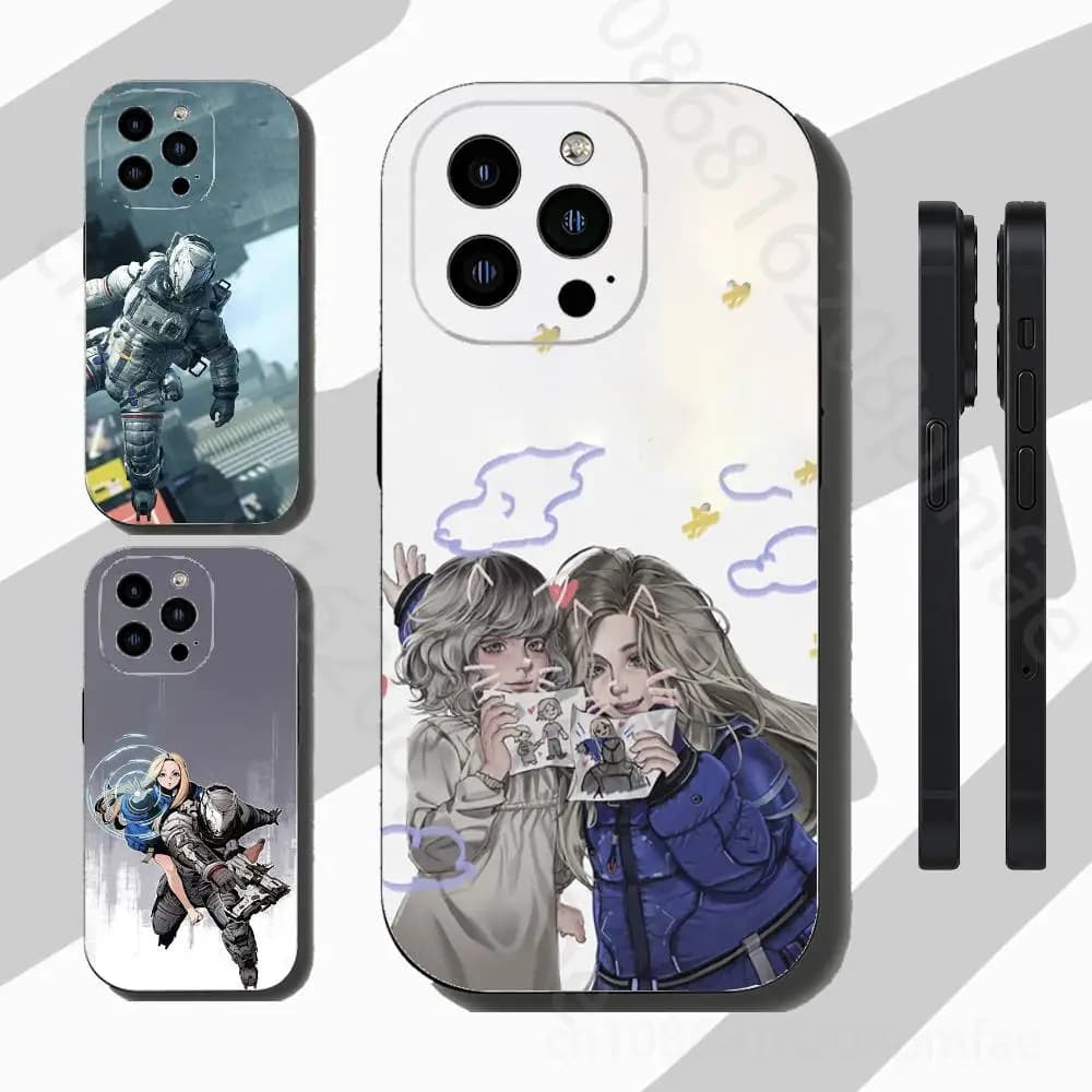 Game P-Pragmata Phone Case For iPhone 17,16,15,14,13,12,11 Pro,Max,Plus,X,XS