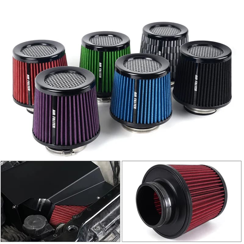 Car Modification Air Filter 76mm Intake Mushroom Head Filter Mushroom Head Air Filter 3-Inch Mushroom Head Air Filter
