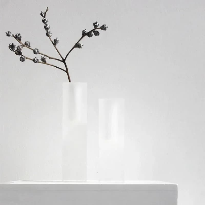 Vases Nordic Arcylic Home Decor Flower Pots 2020 Modern Room Decoration Accessories интерьер для дома декор домашний декор